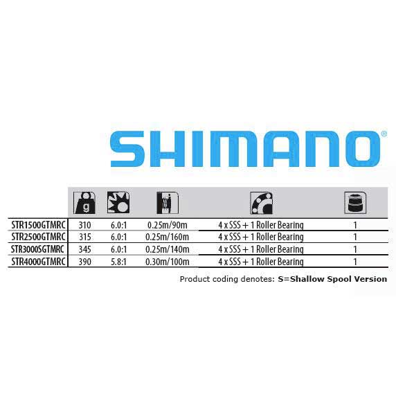Shimano Fishing Stradic GTM RC Karpfenrolle
