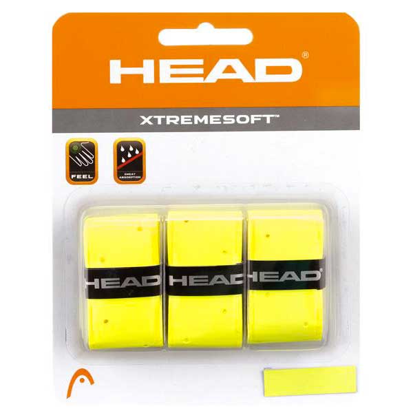Head Tennisschläger Griffband Overgrip XtremeSoft Grip neon gelb 