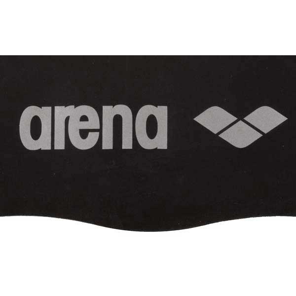 Details about   Arena Junior Swim Cap Classic Silicone Cap Black Silver 