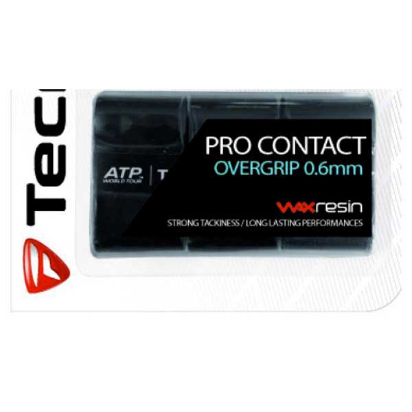 Tecnifibre Surgrip Tennis Pro Contact 0.6 mm 3 Unités