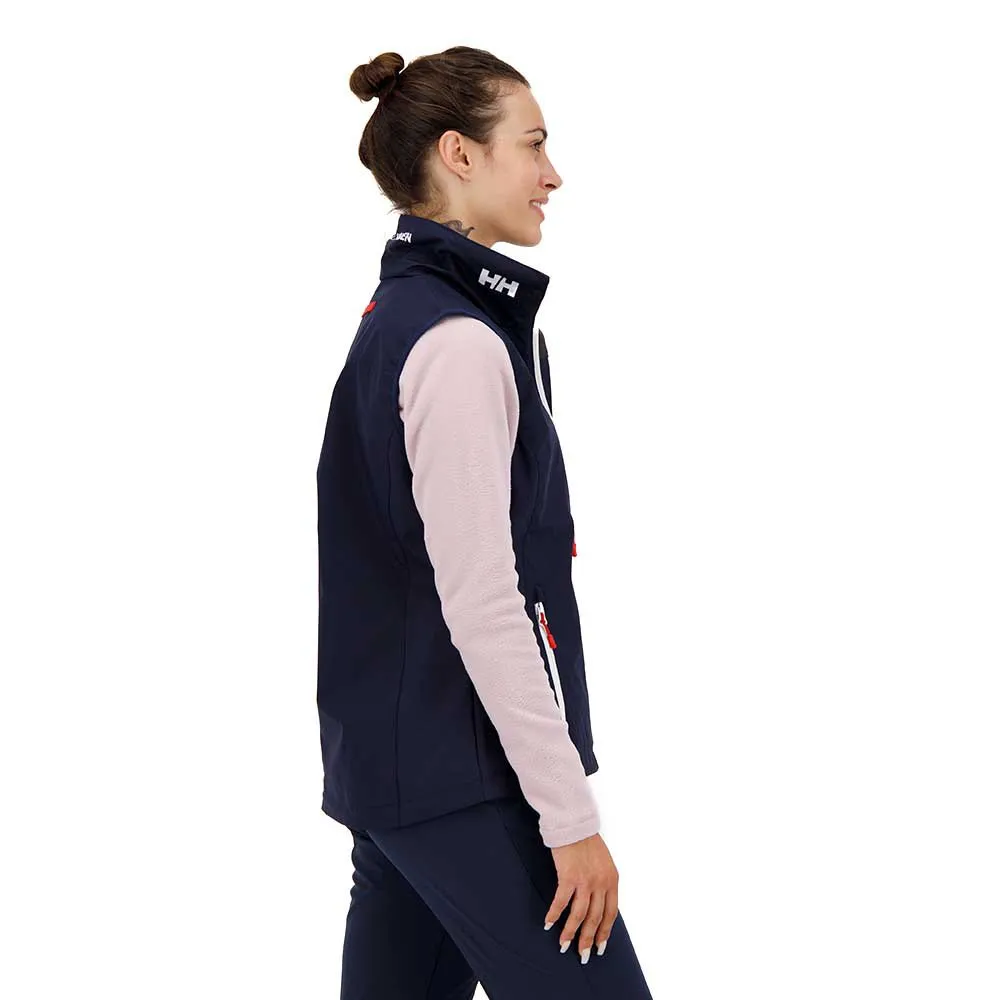 Gilet Donna Helly Hansen Crew Vest - Impermeabile, Antivento, Traspirante, 100% Poliestere, Lunghezza Sui Fianchi, Regolabile