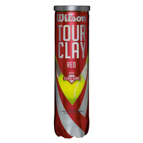 Wilson Tour Red Clay Tennis Balls Box