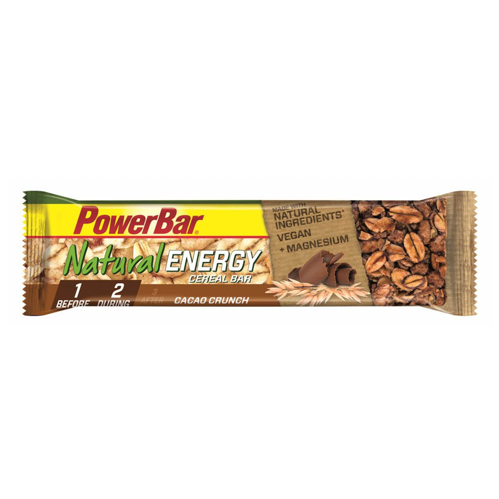 Powerbar Energia Natural 40g 24 Unità Cacao Crunch Energia Barre Scatola