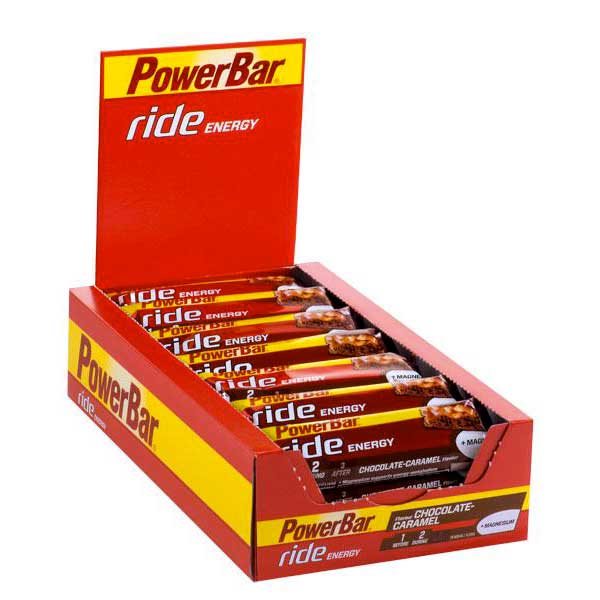 powerbar-ride-energy-55g-18-unita-cioccolato-e-caramella-energia-barre-scatola