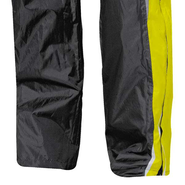 Held Monsun Motorcycle Motorbike Waterproof Rain Suit Black Fluo Yellow 