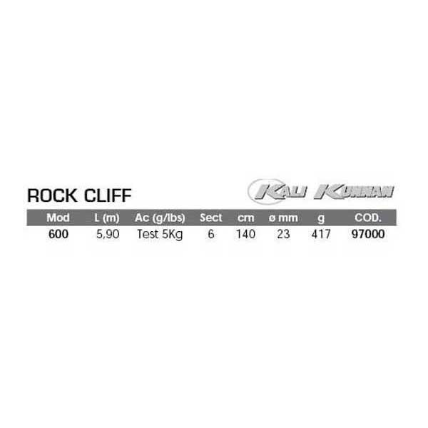 Kali kunnan Rock Cliff Rod