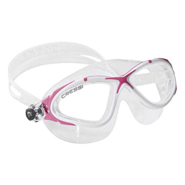 Cressi Swim KIDS Cobra Mask UV Protective Silicone Swimming Goggles Pink 