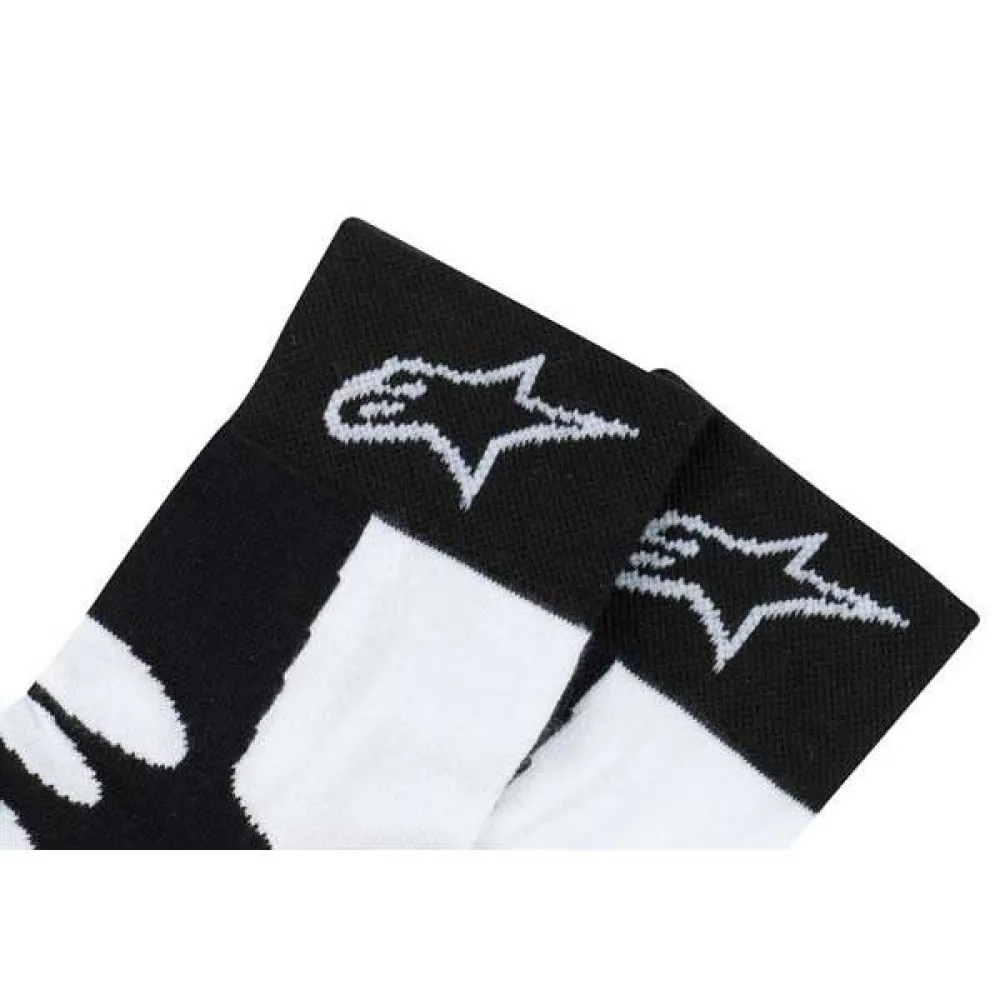 Chaussettes Alpinestars Racing Road Short Protector - Chaussettes Techniques Moto Mixte