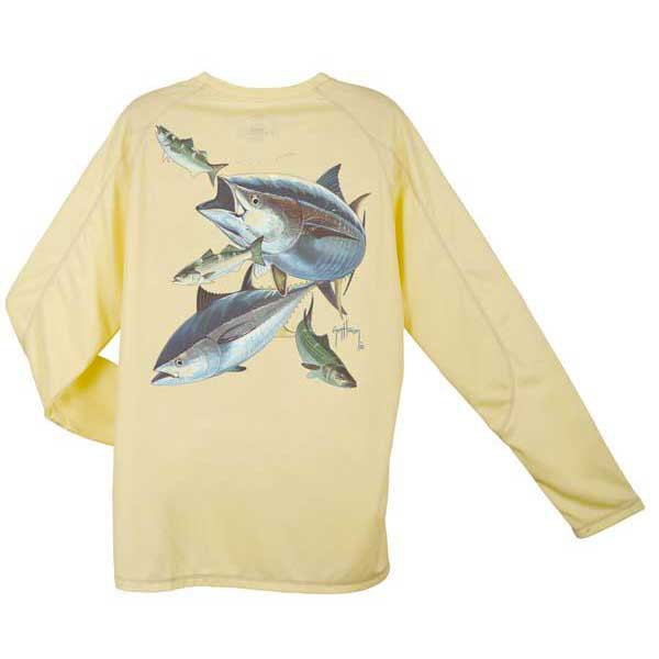guy-harvey-champion-sailfish-boat-pitkahihainen-t-paita
