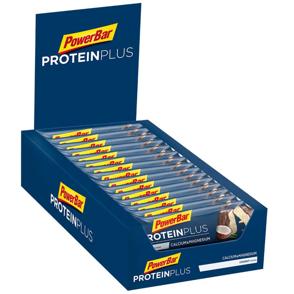 powerbar-protein-plus-mineraalit-yksikot-coconut-energy-bars-box-35g-30