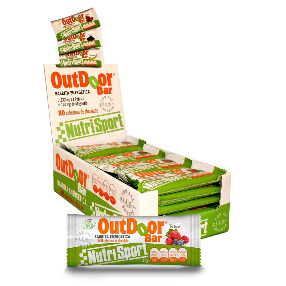 nutrisport-outdoor-20-eenheden-rood-bessen-energie-bars-doos