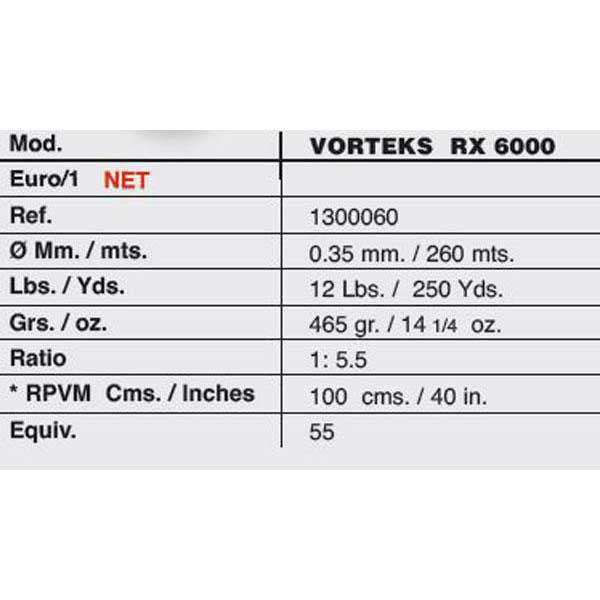 Vorteks RX 6000 Reel