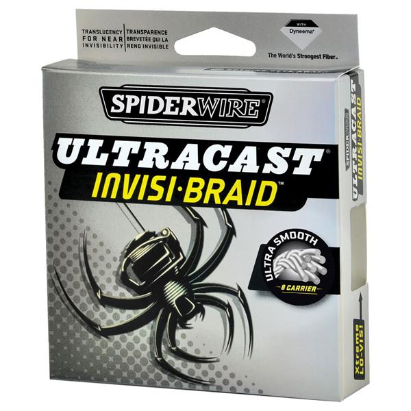 Spiderwire Ultracast Invizabraid 50# 3000yds Translucent, SU50IB-3000