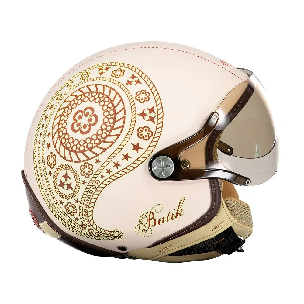 Nexx SX.60 Batik Java Cream Open Face Helmet | Motardinn