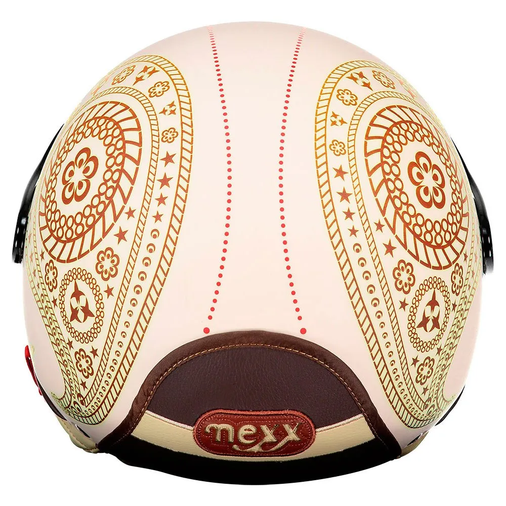 Nexx SX.60 Batik Java Cream Open Face Helmet | Motardinn
