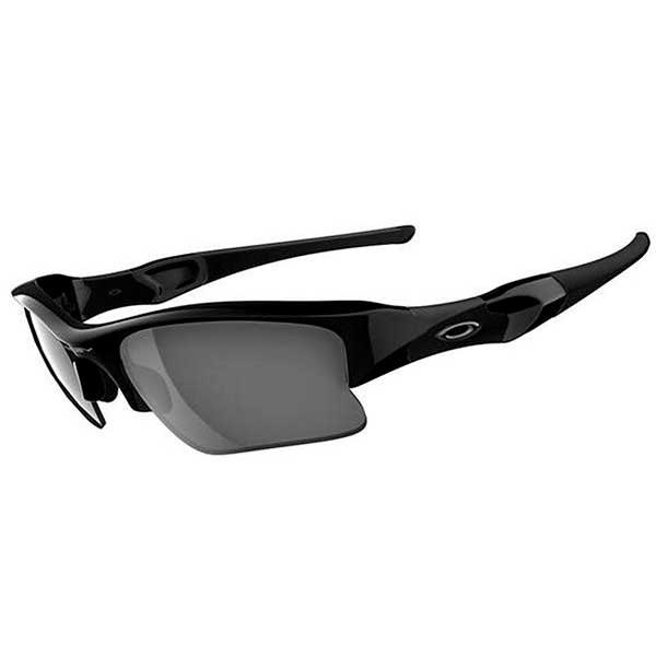 Oakley Flak Jacket XLJ Sunglasses 24-434 Matte Black/Black Iridium | eBay