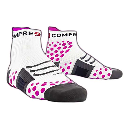 compressport-chaussettes-trail-high-white-pink