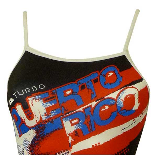 Turbo Costume Da Bagno Con Cinturino Sottile Puerto Rico