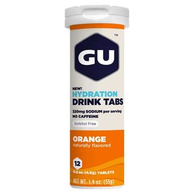 GU Hidratação 10 Unidades Laranja Tablets Caixa