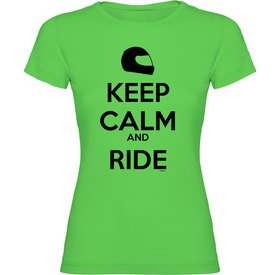 Kruskis Keep Calm And Ride Kurzärmeliges T-shirt