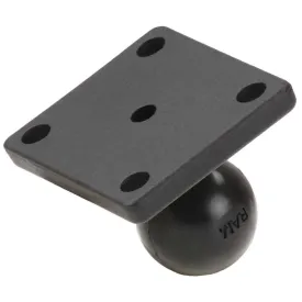 ram-mounts-2x1.7--base-with-1--ball-and-universal-amps-hole-pattern-ball-base-mount