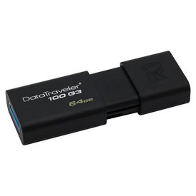 Kingston Viajante De Dados 100 G3 USB 3.0 64 GB Pen Drive