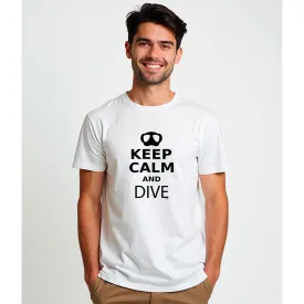 kruskis-keep-calm-and-dive-μπλουζάκι-με-κοντό-μανίκι