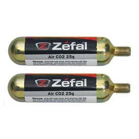 Zefal 25g CO2 Cartridges 2 Units