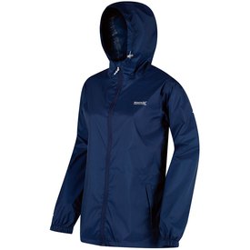 Regatta largo womens waterproof Jacket Navy Blue adjustable Hood thermal 14 16 