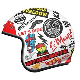 MT Helmets Le Mans 2 SV Anarchy Jet Helm