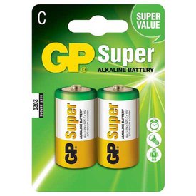 Gp batteries Alcaline LR14 C 2 Enheder