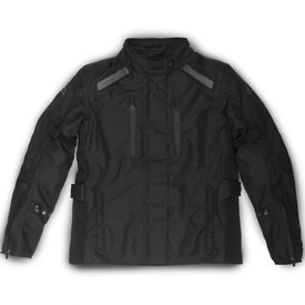 Mil-tec Security uso chaqueta negro hidrófuga chaqueta 