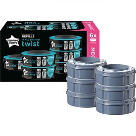 Tommee tippee Recambio Sangenic Twist&Click Part x6