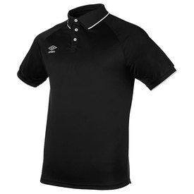 Umbro Short Sleeve Mens Polo Shirt Black Purple Size S XL Fashion Sports 