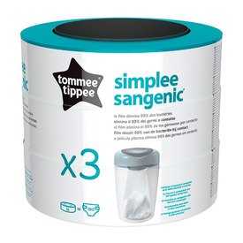 Tommee tippee Simplee Sangenic 3 Unités
