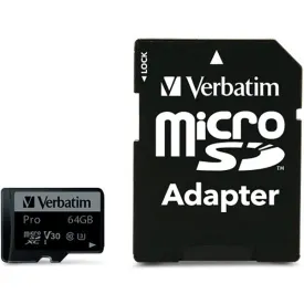 verbatim-pro-micro-sd-class-10-64gb-memory-card-with-adapter