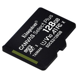 Kingston Canvas Select Plus Micro SD Class 10 128GB Κάρτα Μνήμης