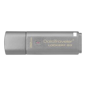 Kingston ペンドライブ DataTraveler Locker G3 USB 3.0 32GB