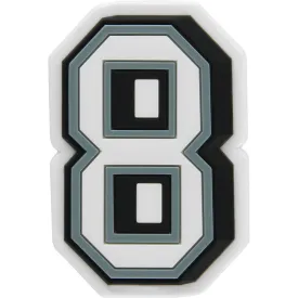 jibbitz-b-w-nummer-8