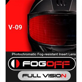 MT Helmets MT-V-09 Fog Off Photochromatic Insert Lens