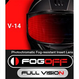 MT Helmets MT-V-14 Fog Off Photochromatic Insert Lens