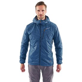 Montane Mens Featherlite Down Micro Jacket Top Navy Blue Sports Outdoors Full 