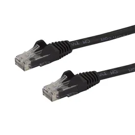 startech-sort-cat6-utp-patchkabel-uden-snag-1m
