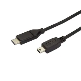 startech-usb-c-转-mini-m-m-usb-2.0-usb-数据线-2m