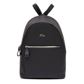 Lacoste Live Signature Print Zippered Backpack Red | Dressinn