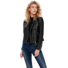 Only Onlnew Dia Faux Leather Bonded Biker Otw Chaqueta Vaquera para Mujer
