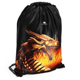 turbo-fire-dragon-drawstring-bag