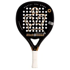 black-crown-piton-junior-padel-racket