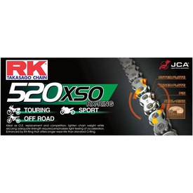 RK 520 XSO Rivet RX Ring Drive Chain