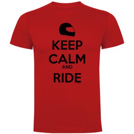 Kruskis Camiseta Manga Corta Keep Calm And Ride